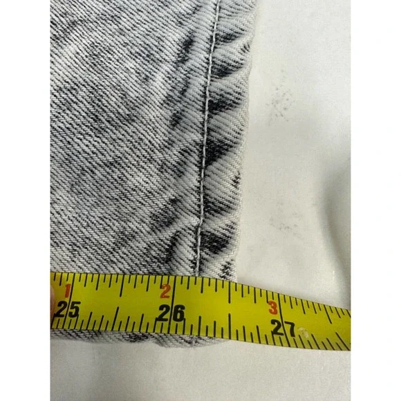 Rag and Bone Maya High Rise Ankle slim Jeans Size 28 Black Stone Wash Button B10 - Picture 9 of 9